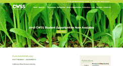 Desktop Screenshot of cwss.org